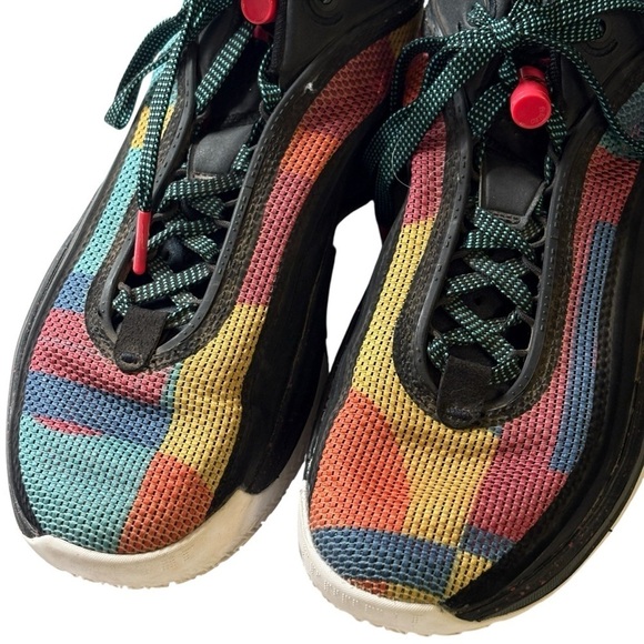 Nike Air Jordan 36 Low Black Multicolor Mens Sneakers Size 8.5 DH0833-063 main image 7